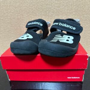 ニューバランス Newbalance サンダル ベビー CRUISER Y IOCRSRBK M (BK)ブラック 14cm