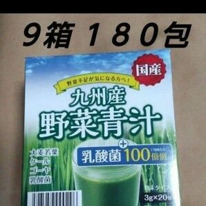 野菜青汁 ９箱 乳酸菌 大麦若葉 青汁