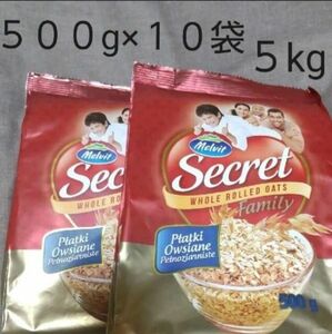 オートミール ５００g×１０袋 ロールドオーツ