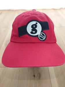 美品 2000年代 GOOD ENOUGH グッドイナフ キャップ 赤 レッド Red 帽子 HEAD GEAR