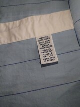 美品 試着のみ ポロ ラルフローレン バンドカラーシャツ POSTBOY ブルーストライプ コットン Polo Ralph Lauren bandcollar Shirt サイズS_画像4