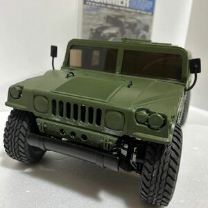 タミヤ　田宮　1/12電動RC四輪駆動オフロードカーM1025ハマー　HUMMER メカ付き、取説付き