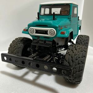  Tamiya electric RC4WD car GF-01 chassis 1/12 scale Toyota Land Cruiser 40 pick up mechanism attaching, manual attaching 