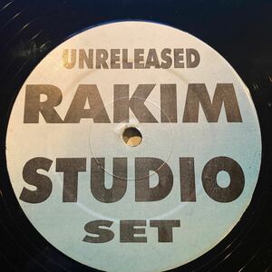 試聴OK PETEROCK prod Livin' For The City収録!! Rakim Unreleased Rakim Studio Set muro koco kiyo