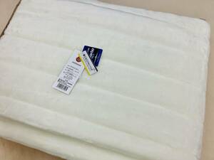 送料無料！新品！西川ふわふわあたたかムートンタッチ敷きパッド日本製シングルアイボリー制菌敷き毛布