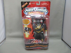 [ unopened ] overseas edition BANDAI Bandai Power Ranger wild force * black *