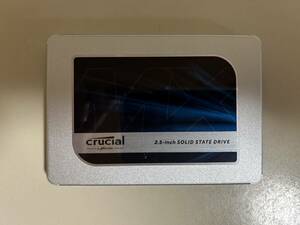 crucial MX500 2.5 インチSATA SSD 500GB 動作確認済み