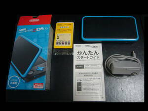 ニンテンドー 2DS LL　本体　 ブラック ターコイズ 　中古