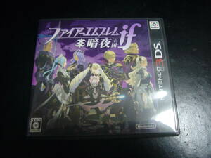  Fire Emblem if. night kingdom DS used 