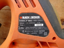 BLACK&DECKER　電動式ノコギリ/ジグソー　KS900G-JP　中古_画像10