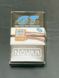 【開封未使用品♪】 NOVAK ノバック マイクロ GT ハイパワーアンプ ESC Made in USA