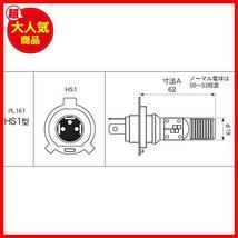 LEDヘッドライトバルブ PonLED(ポンレッド) HS1 PL161 純白光_画像3