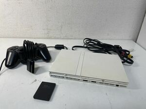 SONY ソニー PlayStation 2 SCPH-70000CW セラミックホワイト　メモリーカード付き　コントローラーあり　通電確認済み