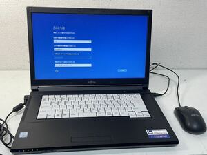 FUJITSU FMVA24001 LIFEBOOK A576/S Intel Core i5-6300U メモリ@2.4GHz 2.5GHz windows 10 pro