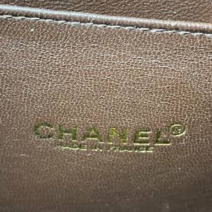 1円スタート 美品 CHANEL シャネル マトラッセ チェーンショルダーバッグ ヴィンテージ ダブルフラップ ラムスキン 使用数回のみの画像6