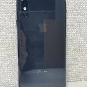 美品 Apple iPhone X MQAX2J/A スペースグレー 64GB SIMロックあり バッテリー最大容量 77% docomo ドコモ 初期化済みの画像6