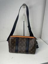 激レア 1円スタート 美品 LOUIS VUITTON ルイヴィトン シティ・キーポル LVフレンド モノグラムキャンバス ブラウン 現品のみ_画像4