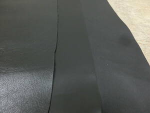 T41【今週の特価】黒のみ3種3枚　１，１～１，３ミリ　革小物レザークラフト材料　ハンドメイド材料　靴材料　手作り材料　端切れ　はぎれ