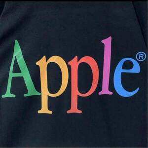 セール アップル Mac APPLE Tシャツ 企業 黒 ブラック 大判 デカロゴ 製 90s USA アメリカ 00s y2k 野村訓市 Marlboro