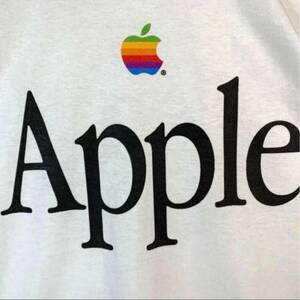 セール アップル Mac APPLE Tシャツ 企業 白 ホワイト 大判 デカロゴ 製 90s USA アメリカ 00s y2k 野村訓市 Marlboro 