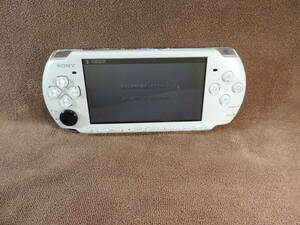 SONY PlayStation PSP-3000 ホワイト本体のみ・バッテリー無し・充電器無し・通電可・初期化可