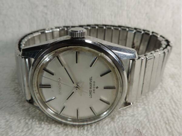 【値下げ交渉可】稼働中・セイコー ロードマーベル・美品・手巻きメンズ時計 SEIKO LORD MARVEL 36000 (5740-8000)