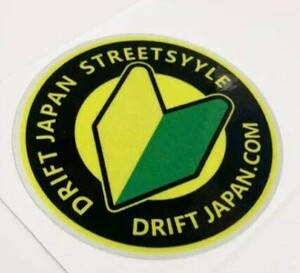 初心者マーク ドリフト JAPAN シール ステッカー DRIFT JAPAN STREET STYLE 車 パソコン ラジコン 自転車 デカール おもしろ JDM 安全運転