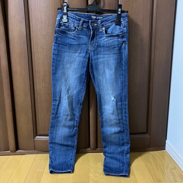 [美品]GAP デニムパンツ W64 レディース　レギンス