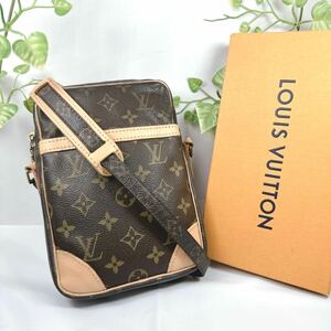 1円 LOUIS VUITTON ルイヴィトンモノグラム ダヌーブ ショルダーバッグ M45266 シリアルSL0061