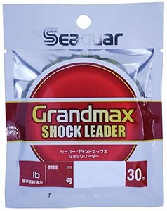 シーガー(Seaguar) ライン リーダー シーガーグランドマックスショックリーダー 釣り用フロロカーボンライン 30m 4号 19.5lb