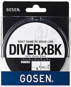 ゴーセン(GOSEN) ダイバーエックス ブラック 300m 2.5号