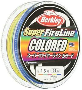 Berkley (バークレー) スーパーファイヤーライン 1.0号/16lb 300m 10m毎カラード