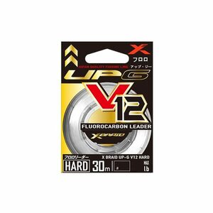 エックスブレイド(X-Braid) UP-Gリーダー V12 ハード 30m ナチュラル 2号 / 10LB