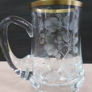 キリンビアマグコレクション モーゼル クリスタル  Moser 1985年 KIRIN BEER MUG COLLECTION ビアマグ グラスの画像3