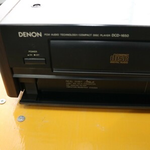 T6D0406 DENON/デノン CDプレーヤー DCD-1650 COMPACT DISC PLAYER CDデッキ 音響機器 オーディオの画像2