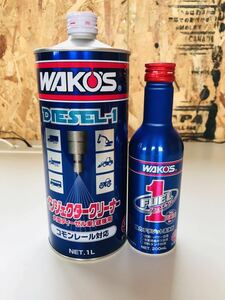 WAKO'S ディーゼルワン フューエルワン 燃料添加剤 洗浄剤 ワコーズ F1 ディーゼル1 フューエル1 2本セット D1