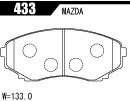 ACRE アクレ ブレーキパッド スーパーファイター フロント用 MPV LWEW H1.6～H14.4 FF 2.0L_画像2