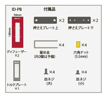 siecle シエクル インテークディフューザー プロフェッショナルタイプB プリウス NHW20 H15.9～H21.5 1NZ-FXE 1.5 ハイブリッド ID-PB_画像3