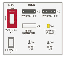 siecle シエクル インテークディフューザー プロフェッショナルタイプC ノア ZWR90W ZWR95W R4.1～ 2ZR-FXE 1.8 ハイブリッド ID-PC_画像3