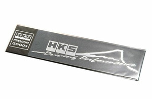 HKS ステッカー富士山 シルバー 51003-AK116