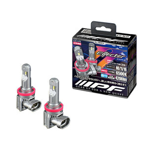 IPF LED エフェクター2 ヘッド＆フォグ バルブ H8/11/16 6500K