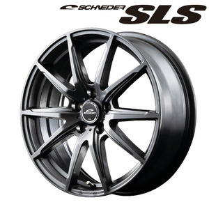 MID シュナイダー SLS (メタリックグレー) アルミホイール 4本セット 18×7.0J 5H PCD114.3 +48