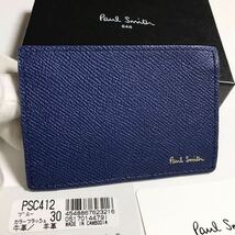 未使用　Paul smith カラーフラッシュ　コインケース　ポールスミス　小銭入れ　定期入れ　パスケース　財布　牛革　PSC412 レザー　_画像1