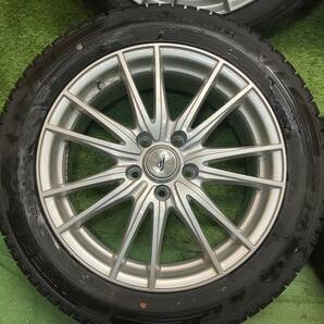 【長野発★N256】ダンロップ ウィンターマックス03 215/55R17 2020年製!! AZ SPORTS 17×7J ET38 4本セット!! 格安★売切の画像3