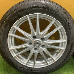 【長野発★N256】ダンロップ ウィンターマックス03 215/55R17 2020年製!! AZ SPORTS 17×7J ET38 4本セット!! 格安★売切の画像6