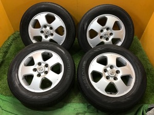 【長野発☆N011☆4本セット!!】日産 純正AW MARQUIS CST MR6 195/65R15 夏タイヤ!! セレナに使用!! 格安☆売切