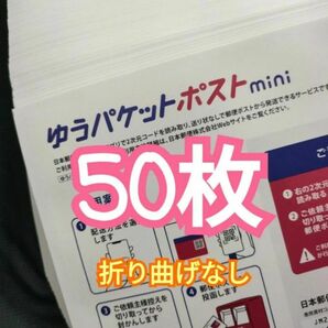 最安値 ゆうパケットポストmini封筒 専用封筒 30枚 折り曲げなし 最短翌日着