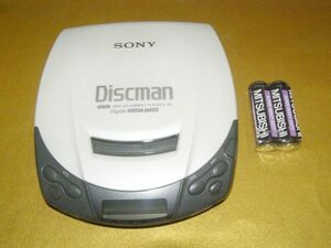 【動作品/MEGA BASS対応】☆SONY Discman D-191 (コンパクトCDプレーヤー/送料：185円～)