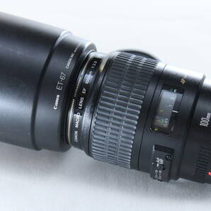 EF 100mm F2.8 MACRO USM レンズフード付き！の画像1