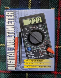 送料無料 小型デジタルマルチテスター DT-830B 